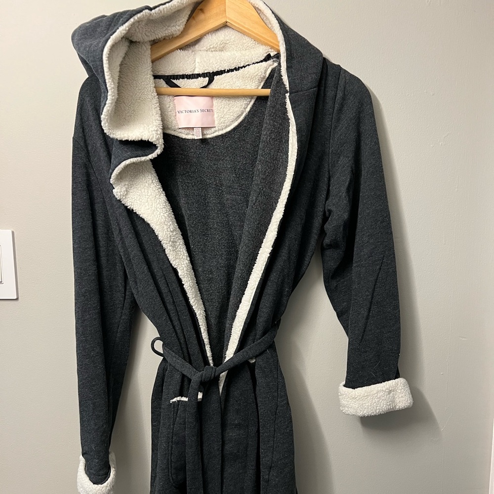 Soft Grey Victoria’s Secret Robe